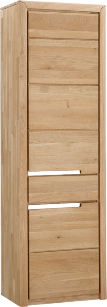 Stauraumelement Massivholz Ianka 63x198x41 Stauraumschrank Wildeiche Bianco geölt 20007 Bild 1