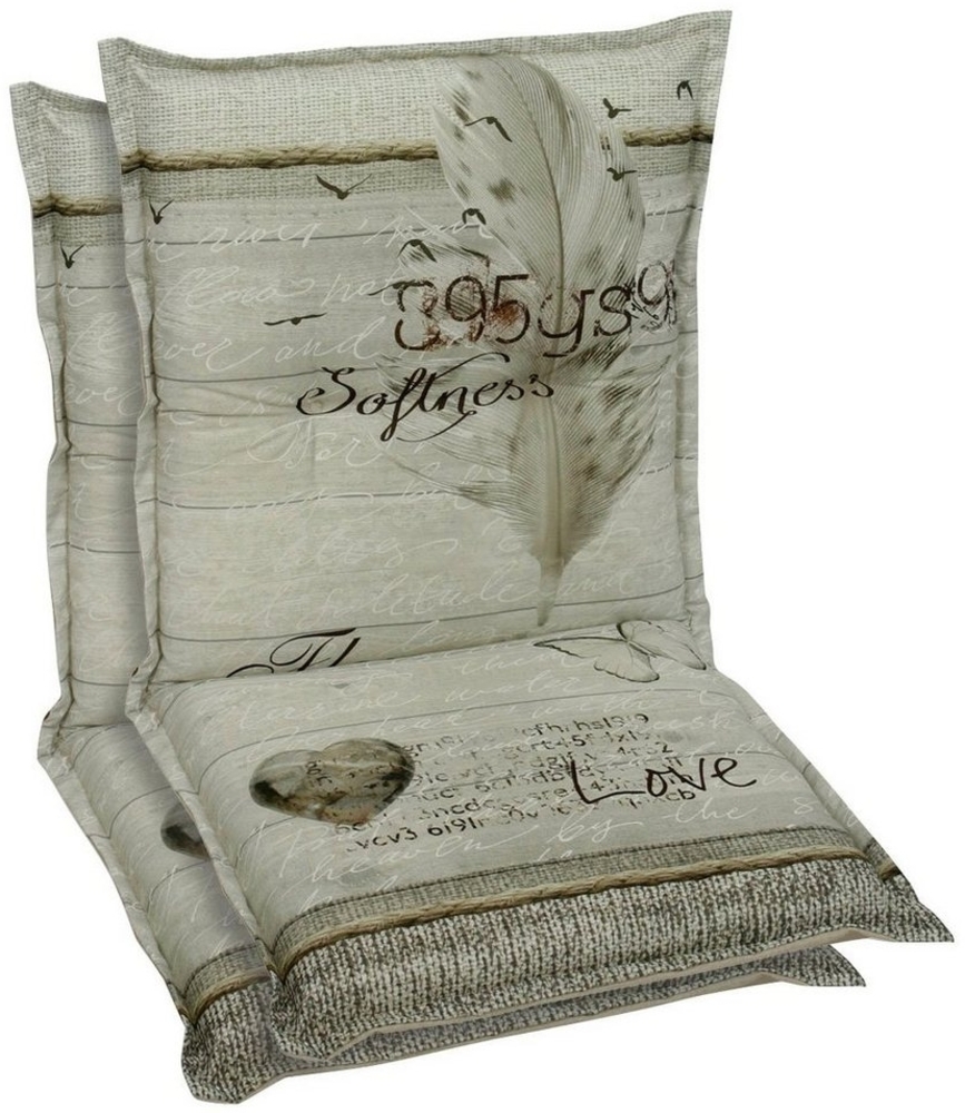 GO-DE Sesselauflage, (Set, 2 St) Bild 1