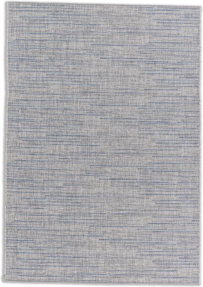 Teppich in Blau aus 100% Polypropylen - 170x120x1cm (LxBxH) Bild 1