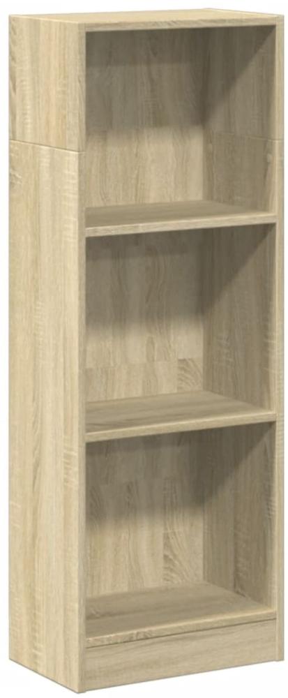 vidaXL Bücherregal Sonoma-Eiche 40x24x109 cm Holzwerkstoff 857776 Bild 1