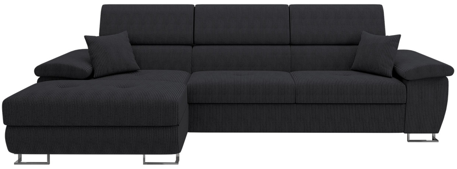 Ecksofa Cotere Mini Cord (Farbe: Poso 135, Seite: Links) Bild 1