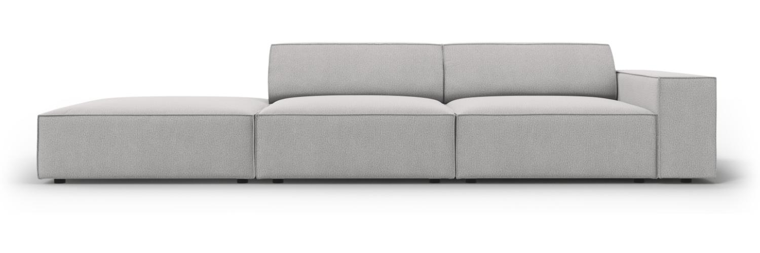 Micadoni 3-Sitzer Sofa Jodie Light Grey Bild 1