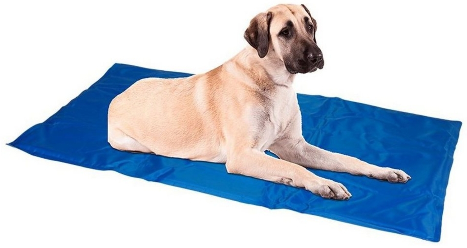 Kühlmatte für Haustiere 90x50cm Kühldecke Kühlkissen Hunde Katzen selbstkühlend Bild 1