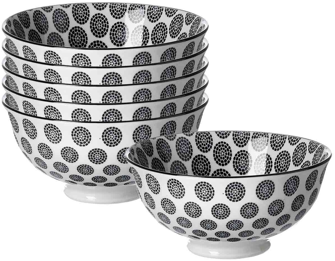 Ritzenhoff & Breker Takeo Circles Servierschale ø 12 cm 6er Set Bild 1