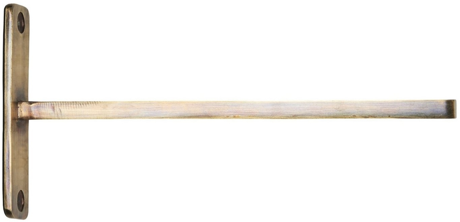 2x Regalhalter Regalwinkel Regalträger 21cm Antikes Messing Ib Laursen 05994-17 Bild 1