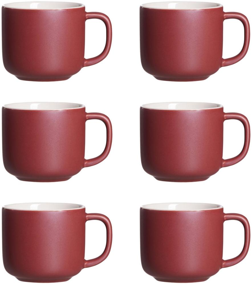 Ritzenhoff & Breker JASPER Kaffeetasse 240 ml beere 6er Set Bild 1