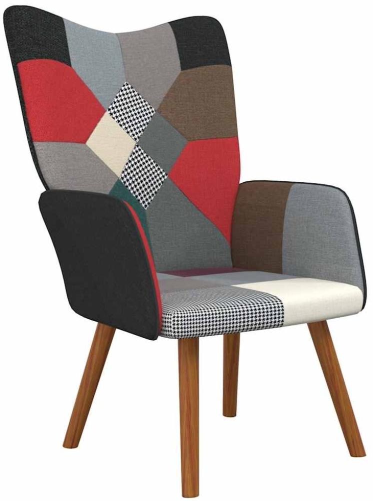 vidaXL Relaxsessel Patchwork Stoff [328195] Bild 1