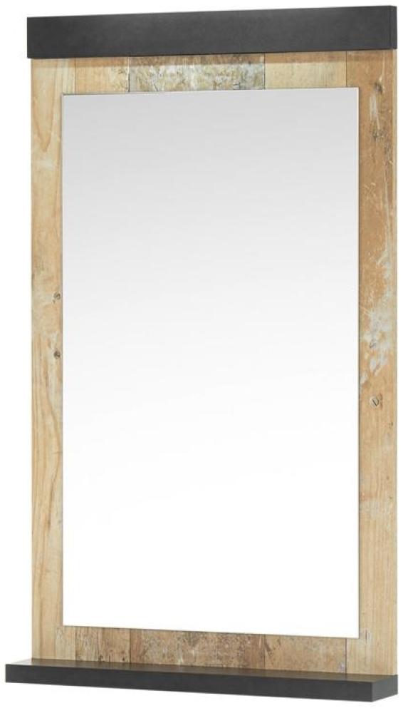 Badspiegel SHERWOOD B7 Old Style hell anthrazit mit LED Bild 1