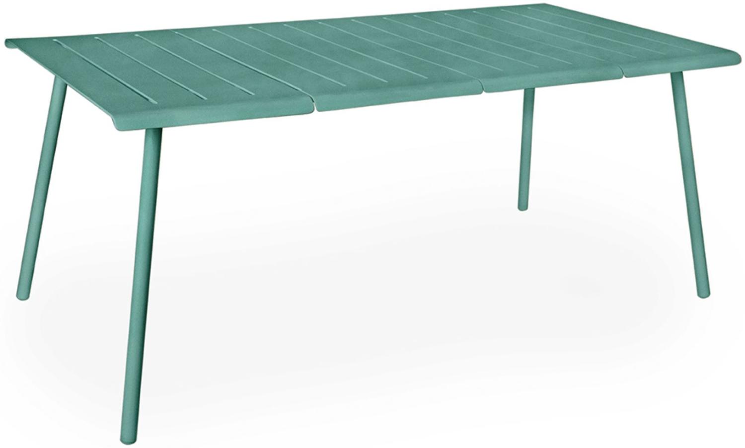 Vapio Outdoortisch Aluminium 180x90x74 cm Salbei Bild 1