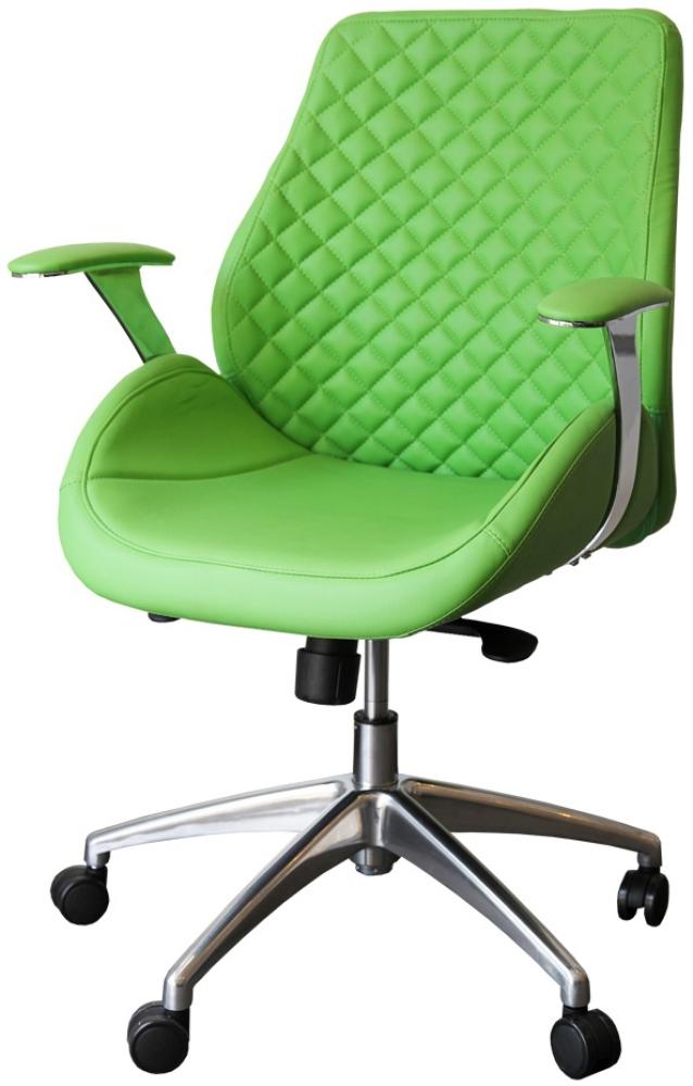 Bürodrehstuhl Designer Drehstuhl Chefsessel Pantera grün Racer Car Seat 212626 Bild 1