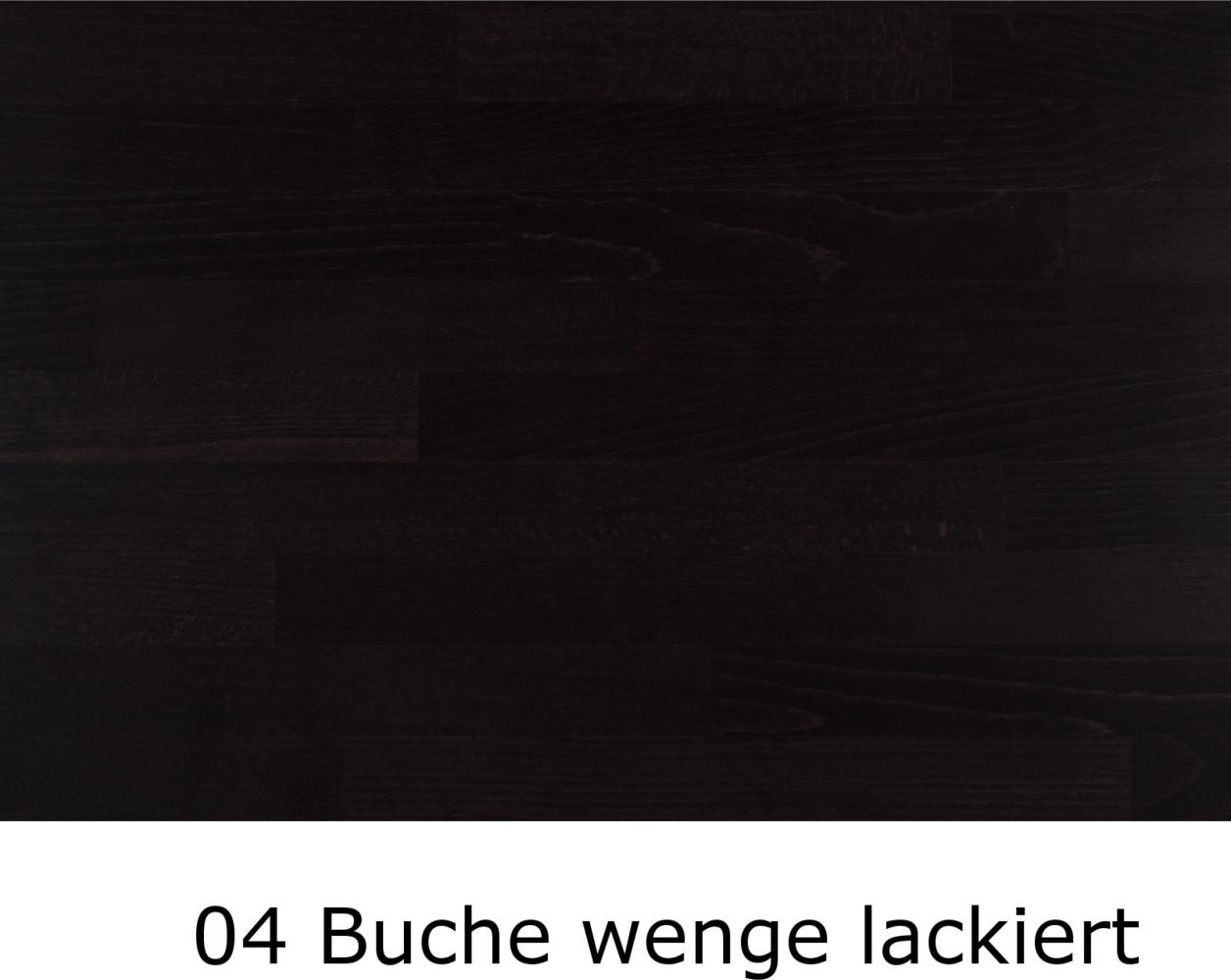 Dico Massivholz Avantgarde Buche Nachttisch 960.97 Komforthöhe 04 Buche wenge lackiert Bild 1