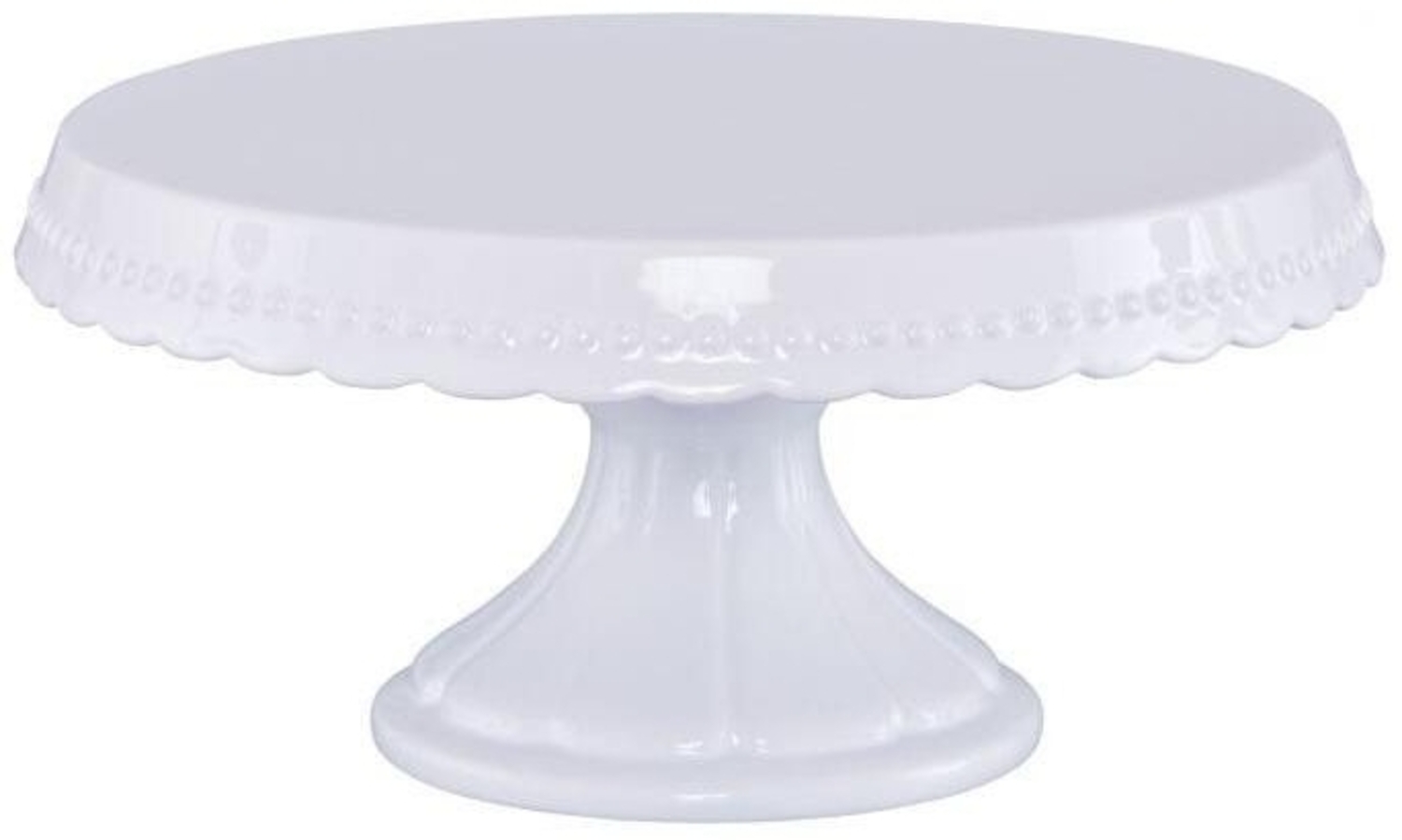 Birkmann Tortenplatte, Torten Platte, Kuchenplatte, Servierplatte, Keramik, Ø 23 cm, 441415 Bild 1