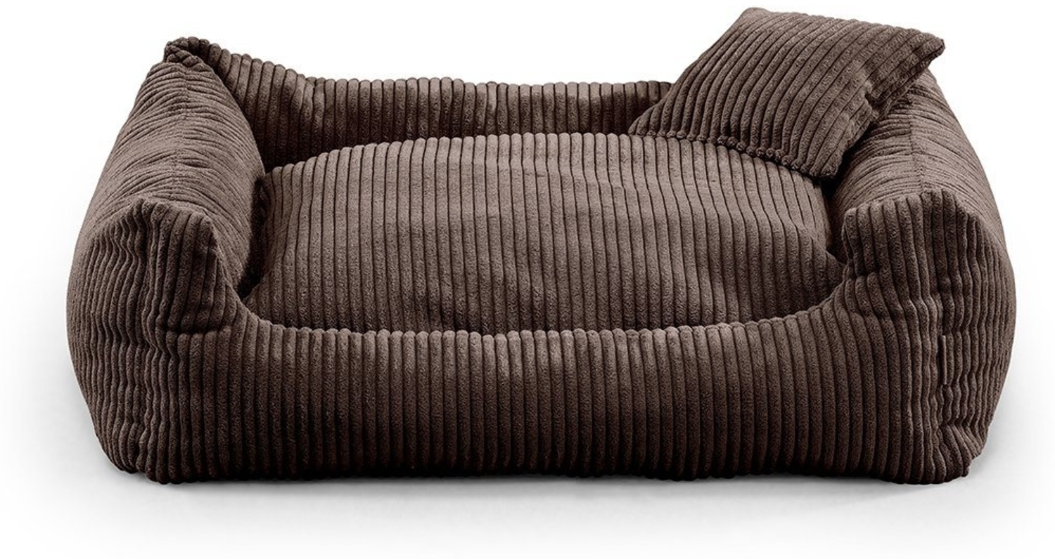 FAVRE Tierbett Soft Stripe Hundebett, Katzenbett, Farb- und Größenwahl, 100&% Polyester Bild 1