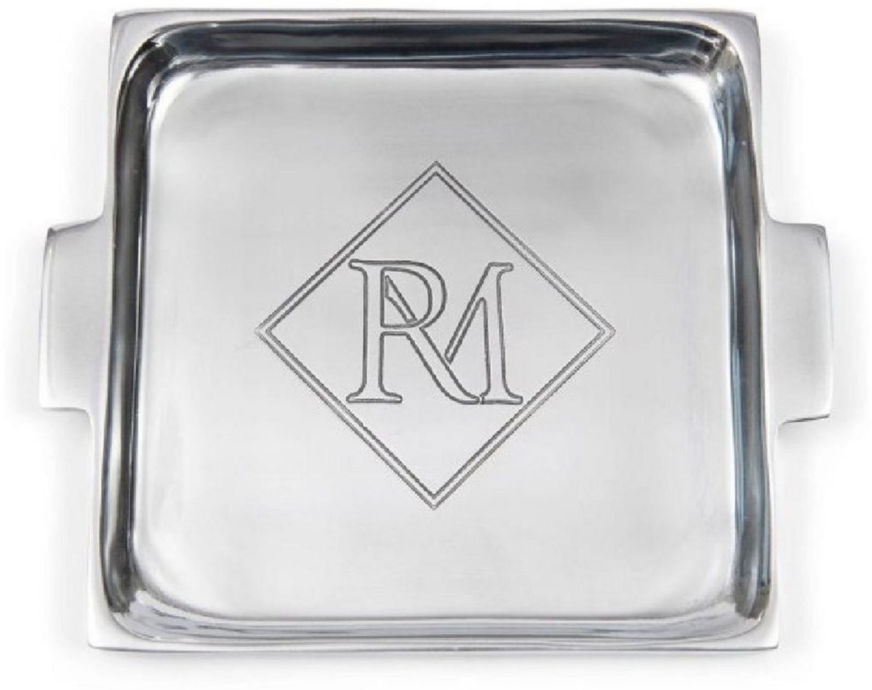 Rivièra Maison Tablett Tablett Monogram Mini Tray (21x18cm) Bild 1