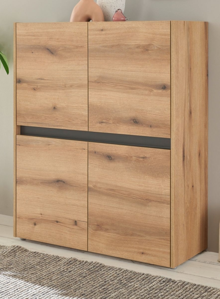 Highboard Center in Eiche Evoke 100 x 120 cm Bild 1