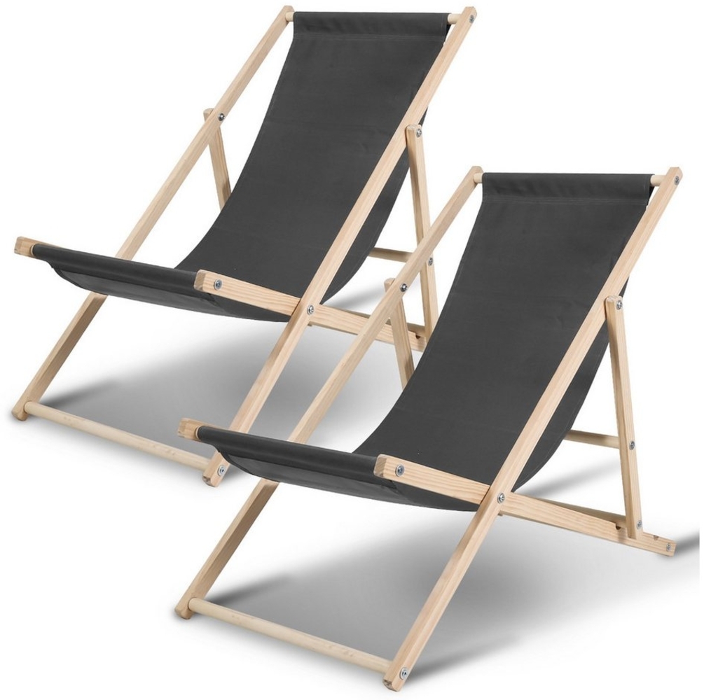 Clanmacy Gartenliege Klappbare Holz Strand Klappbar Liege Klapp Stuhl Strandliege Bild 1