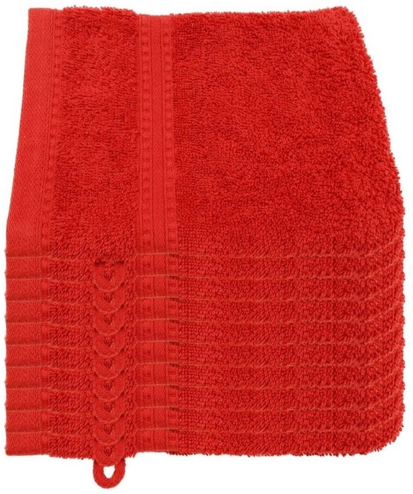 Julie Julsen Waschhandschuh 1-Waschhandschuh-Bordeaux-Waschhandschuh 15 x 21 cm, (1-St) Bild 1