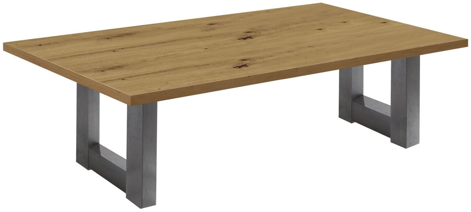 Couchtisch Etti 3 140 x 70 x 47 Wohnzimmertisch Graphit/Asteiche 13574-140 Bild 1