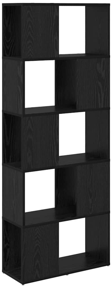 vidaXL TV-Schrankset Schwarz 60 x 24 x 156 cm Holzwerkstoff 875199 Bild 1