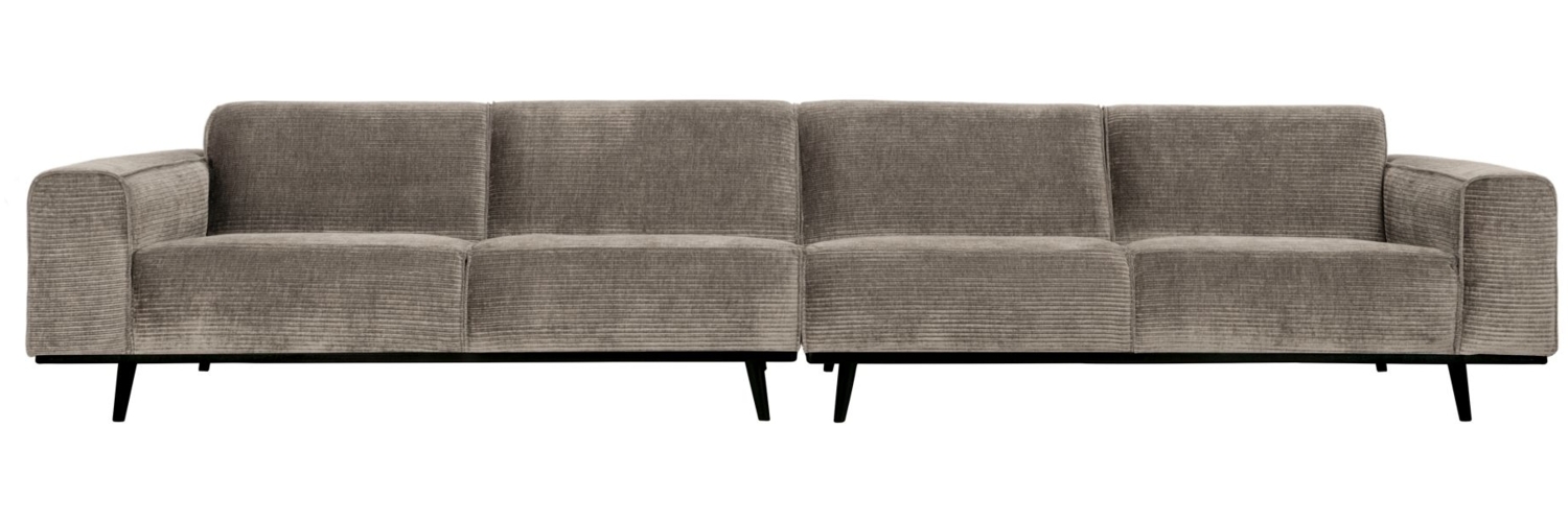 Sofa Statement XL aus gewebten Jacquard, Beige Bild 1