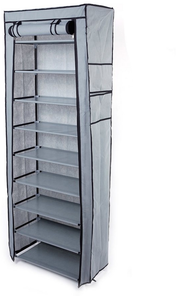 FCH Schuhschrank 10 Schicht Schuhregal, 58.00 x 29.00 x 160.00 cm Bild 1