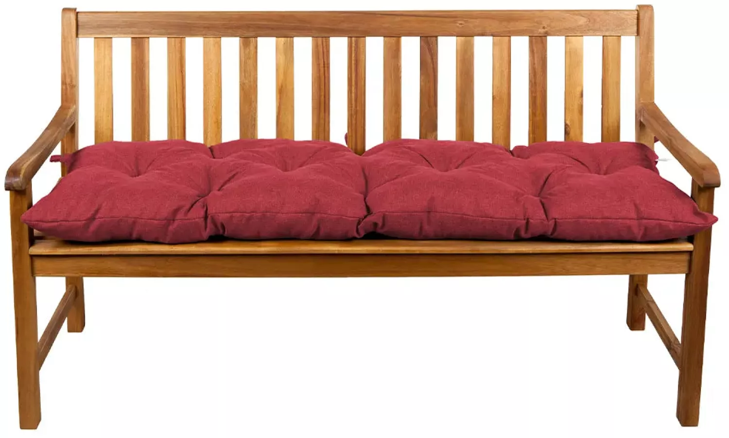 Gutekissen® Bankauflage Stuhlkissen Hollywoodschaukel Garten LS (160x30, Rot) Bild 1