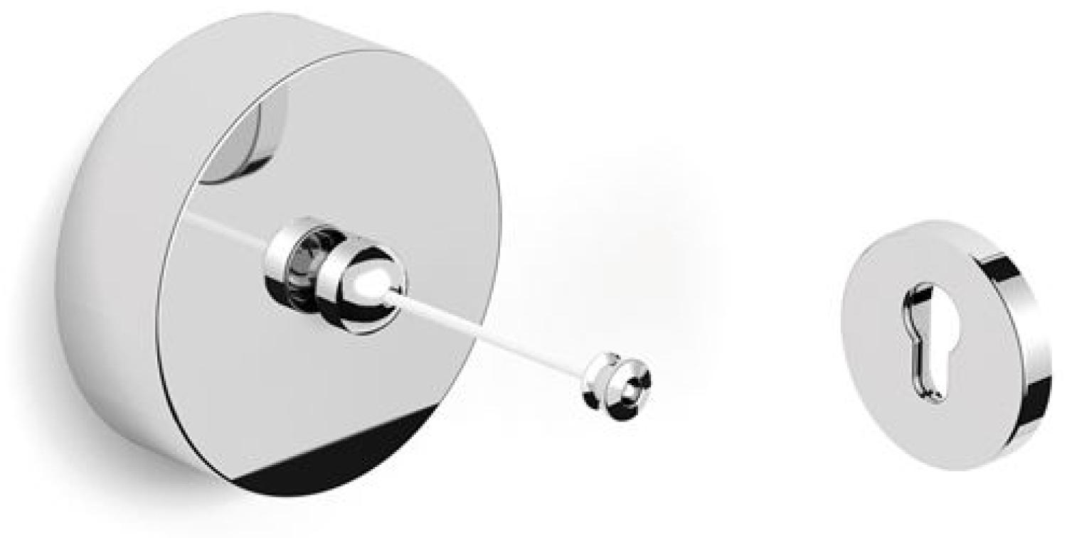 Smedbo Outline Aufrollbare Wäscheleine 2,5m max. 6 Kg chrom FK480 Bild 1