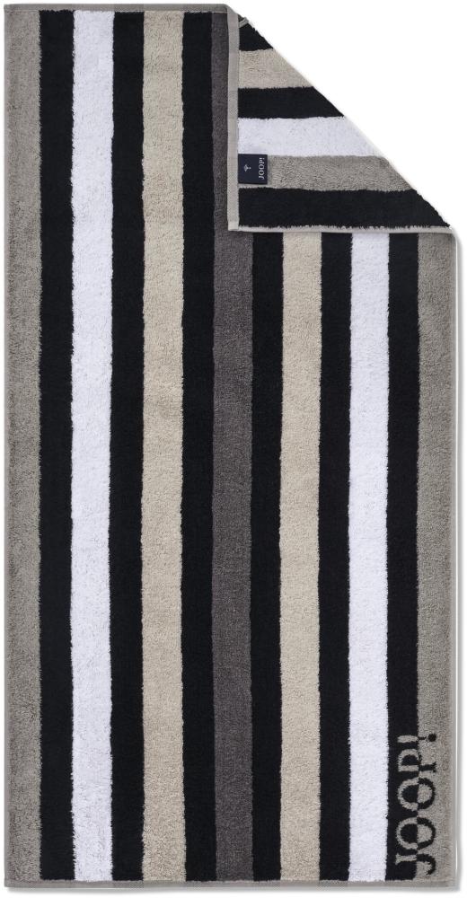 Joop! Duschtuch Badetuch 80x150 Stripes Streifen 1690-77 platin Bild 1