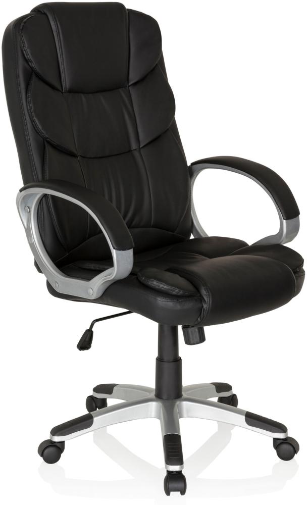MyBuero Home Office Chefsessel RELAX BY155 Kunstleder Schwarz Bild 1