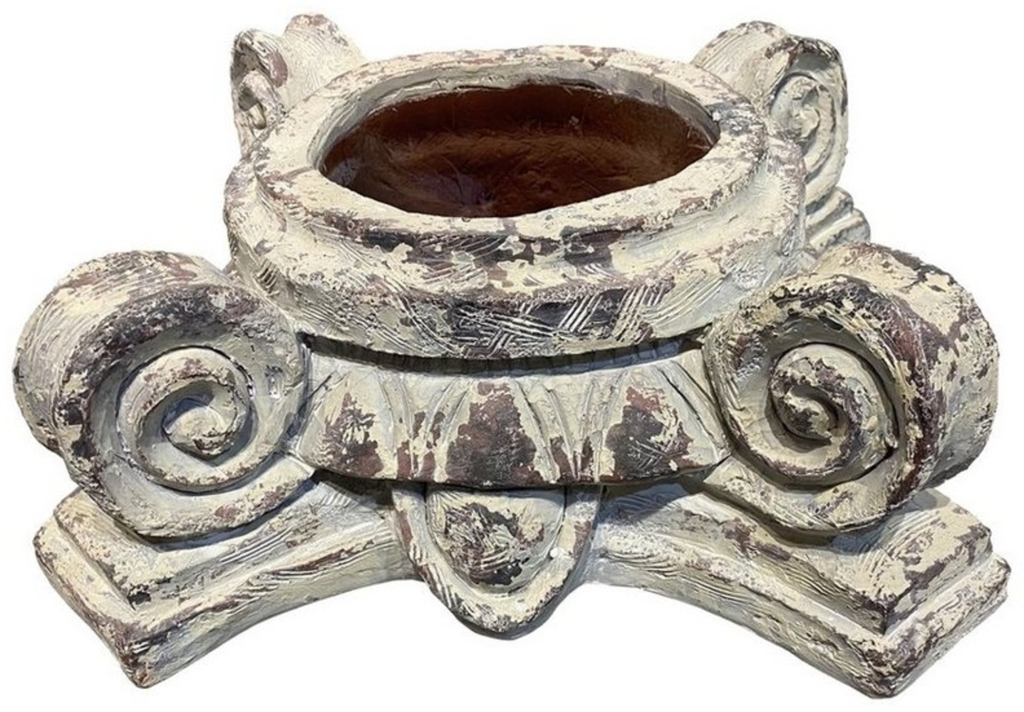 HTI-Living Pflanzkübel Pflanzgefäß Apollon Blumenkübel Volute (Stück, 1 St, 1 Pflanzgefäß ohne Dekoration), Pflanzkübel Gartendeko Antike Bild 1