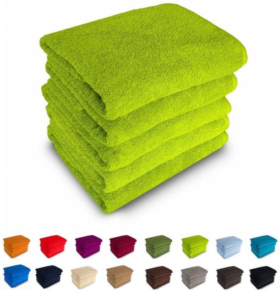 MatratzenL.A.B® Duschtücher 70x140 cm Rimini 500 g/m² Blauer Schwan®, 100% Baumwolle (Duschtücher), Badetücher, Frotee, 23 Farben, mit Aufhänger, einzeln verpackt Bild 1