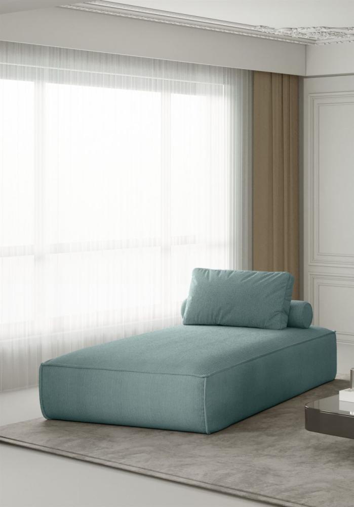 Chaiselongue Sezlong Liege CELES in Stoff Scala Sky Bild 1