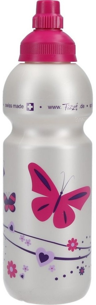 Fizzii Trinkflasche Schmetterling 600ml. auslaufsicher Bild 1