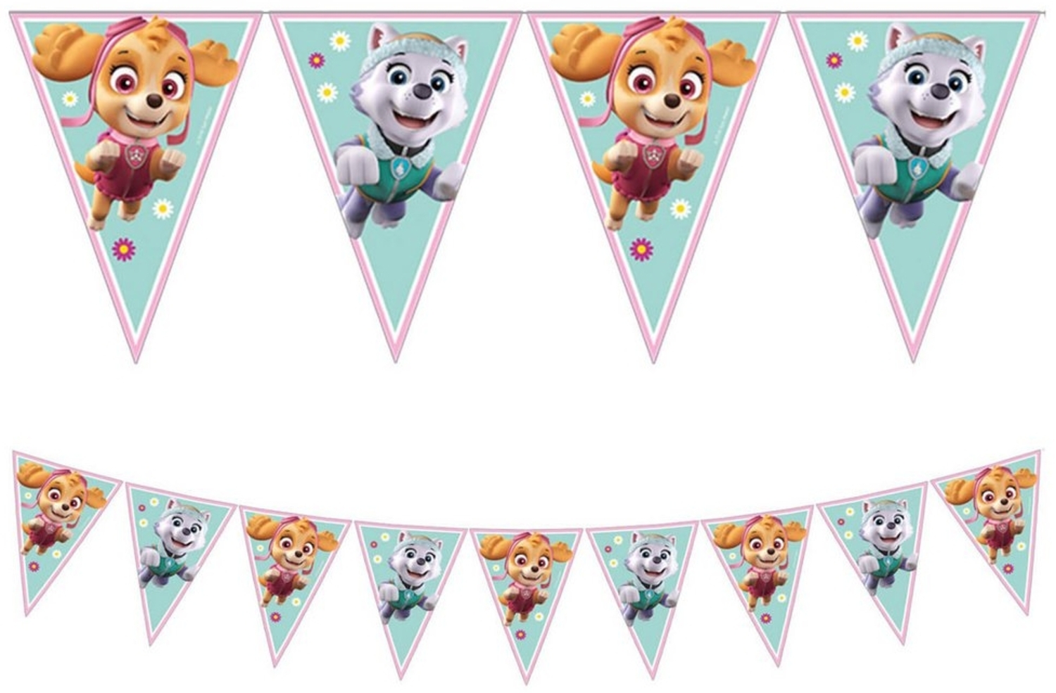 Wimpelgirlande Paw Patrol 230cm Bild 1