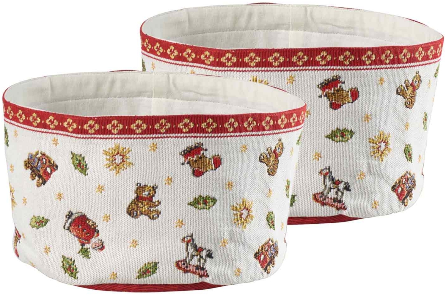Villeroy & Boch Toy's Delight Gobelin Brotkorb ø 24 cm 2er Set - DS Bild 1
