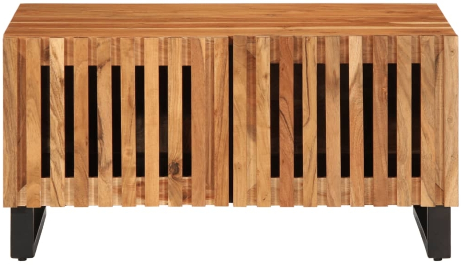 vidaXL Couchtisch 80x51x40 cm Massivholz Akazie 377462 Bild 1