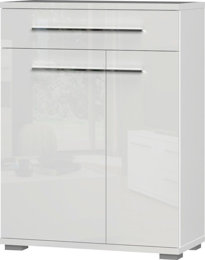 Places of Style Schuhschrank Piano (H/B/T): 101/76/35cm) UV lackiert, hochglänzend, Soft-Close Funktion Bild 1