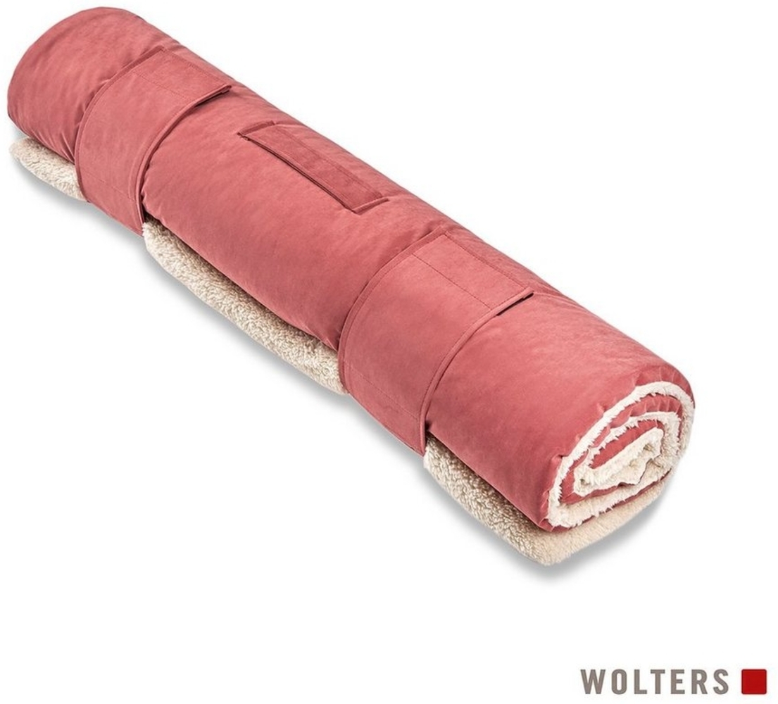Reisedecke Vagabund 100x70cm rost-rot 410497 Bild 1