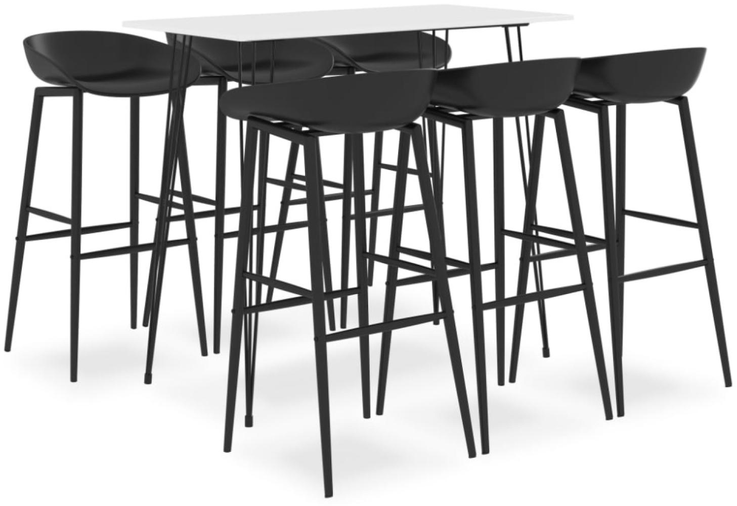 7-tlg. Bar-Set Weiß und Schwarz [3057423] Bild 1