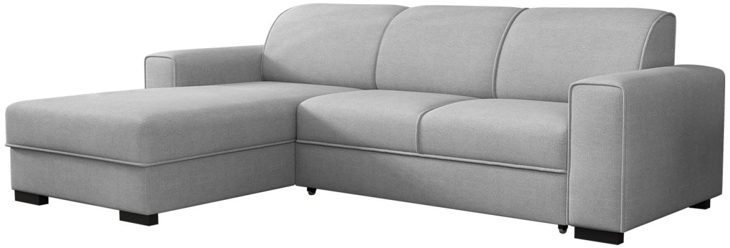 Ecksofa 'Luminne' grau Links Bild 1