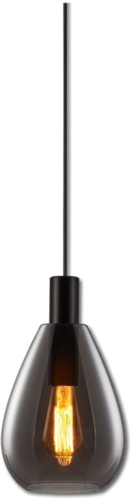ISOLED Pendelleuchte, Smoky Glas, E27, 300cm Bild 1