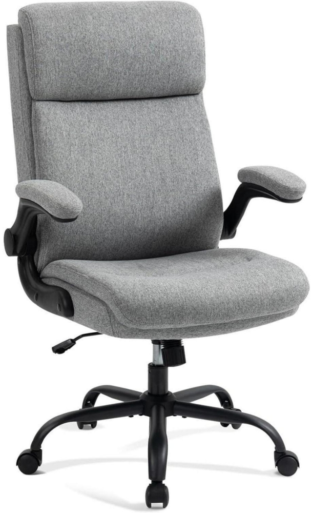 CASTLOVE Ergonomischer Bürostuhl mit Rückenlehne Armlehne Höhenverstellbar Bild 1