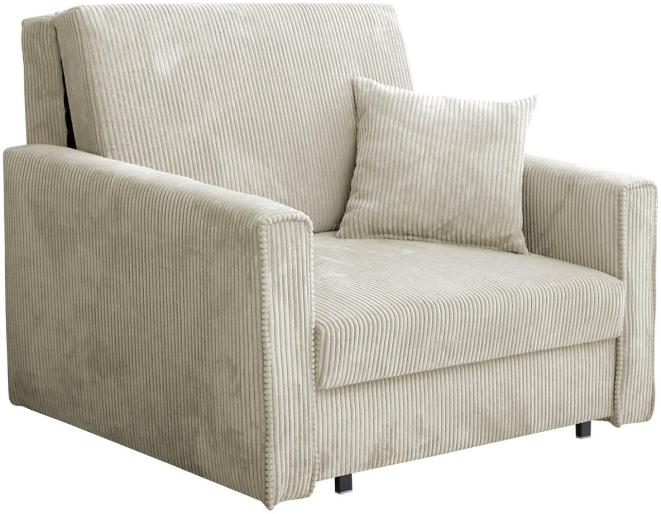 Schlafsofa Sofa Viva Bis Premium I (Farbe: Poso 100) Bild 1