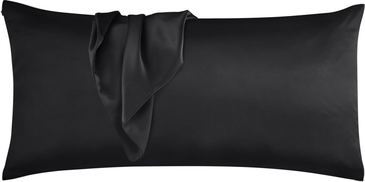 Aspero Kissenbezüge Seiden Kissenbezug 40x80 cm Alia, Haut- und haarschonendes Material Bild 1