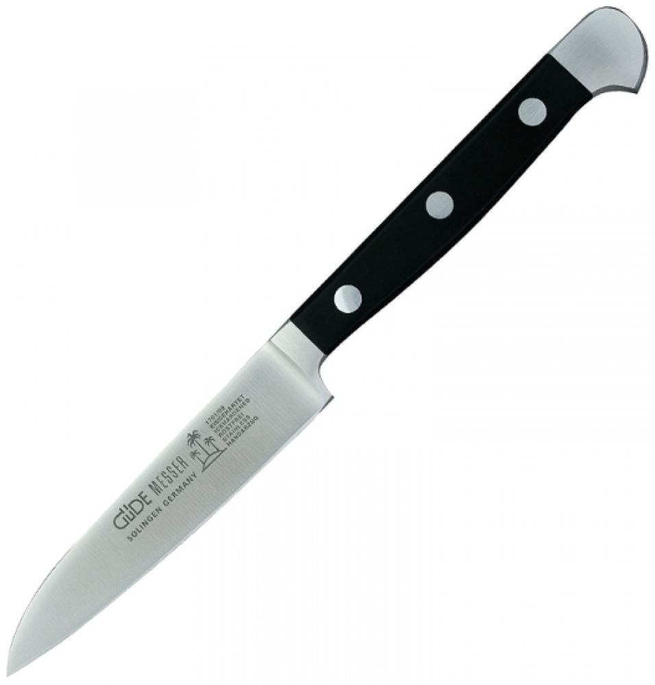 Güde Alpha Gemüsemesser 9 cm schwarz 1701/09 Küchenmesser Bild 1