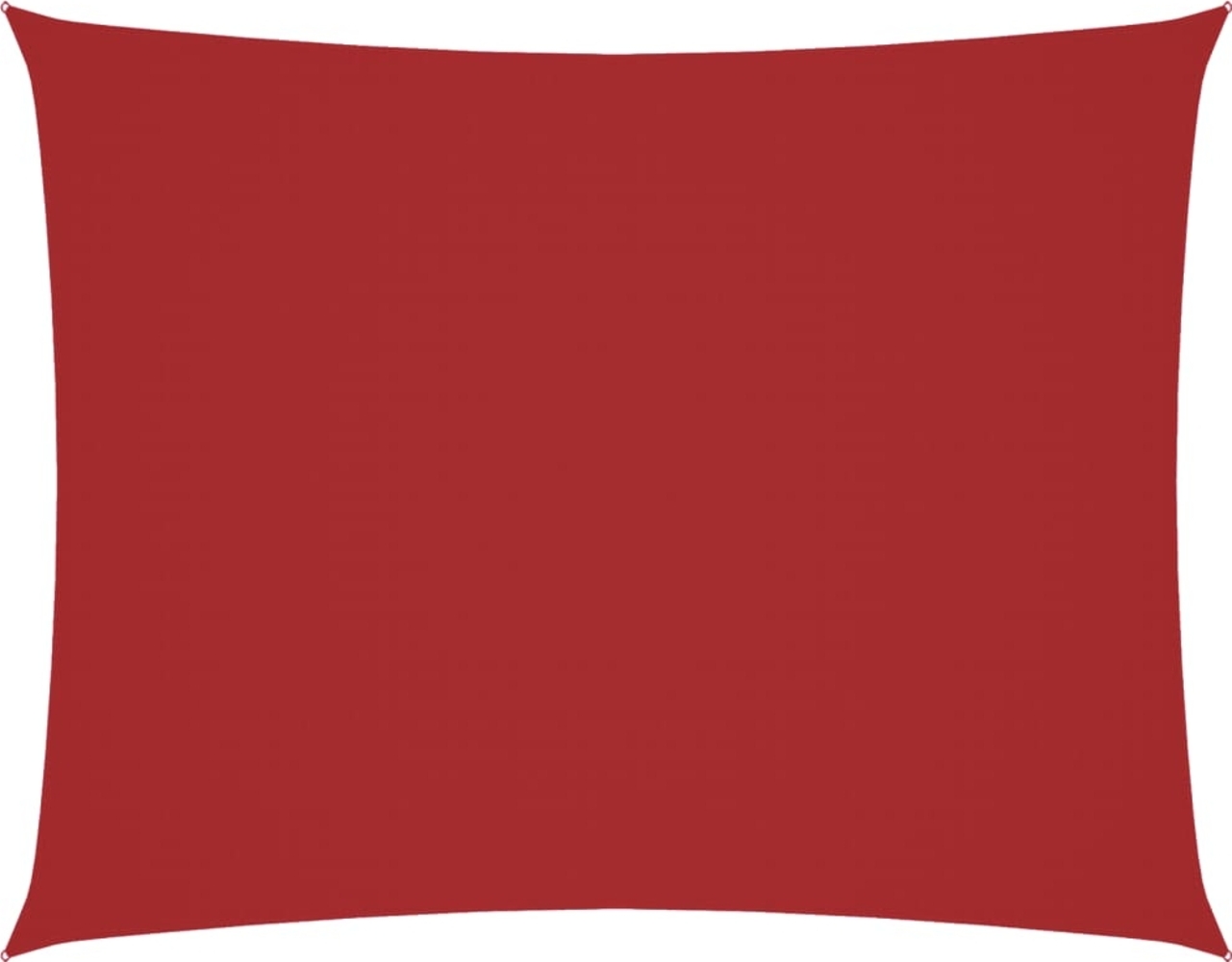 vidaXL Sonnensegel Oxford-Gewebe Rechteckig 4x6 m Rot 135657 Bild 1