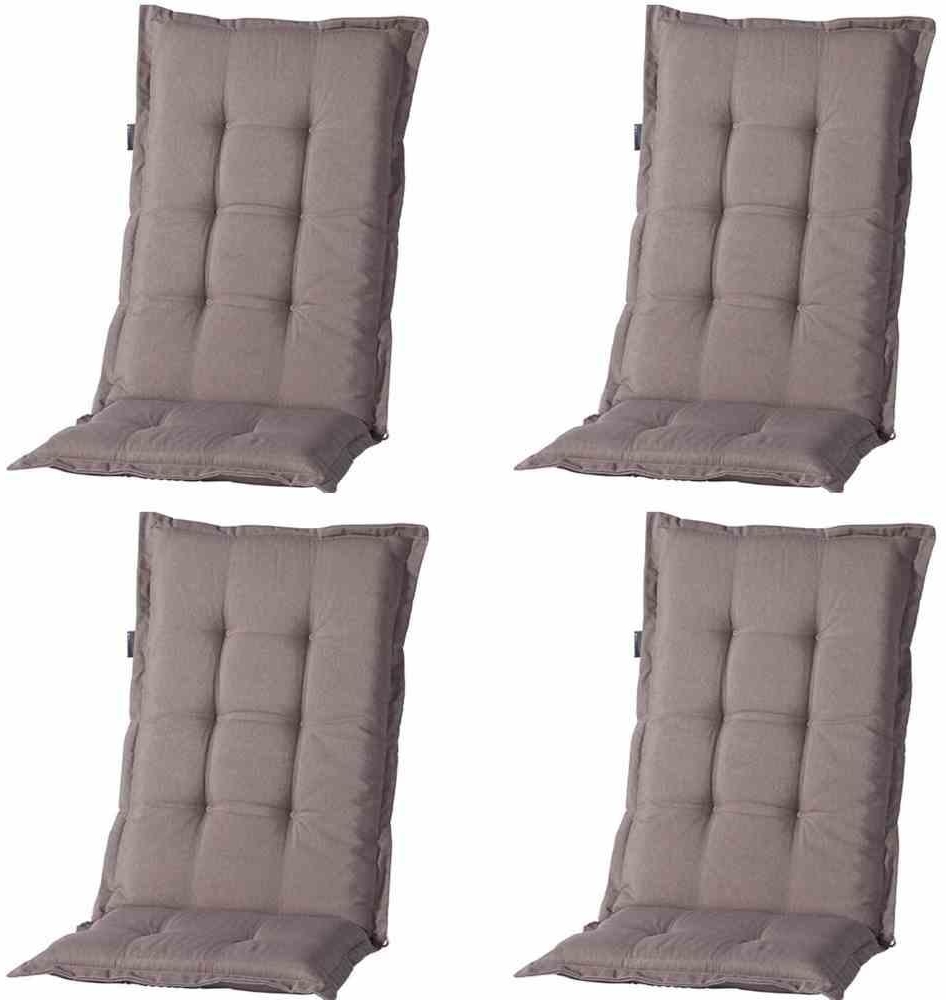 Allibert Set 4 x Panama taupe A hoch 50 % Baumwolle, 45 % Polyester Bild 1