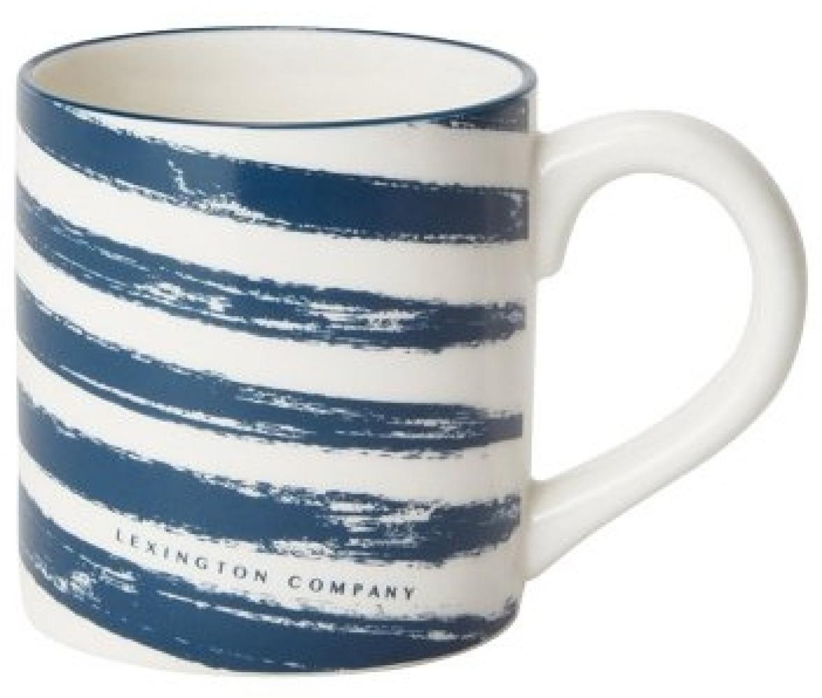 LEXINGTON Tasse Diagonal Stripes Navy/White 12428001-5850-ONE Bild 1