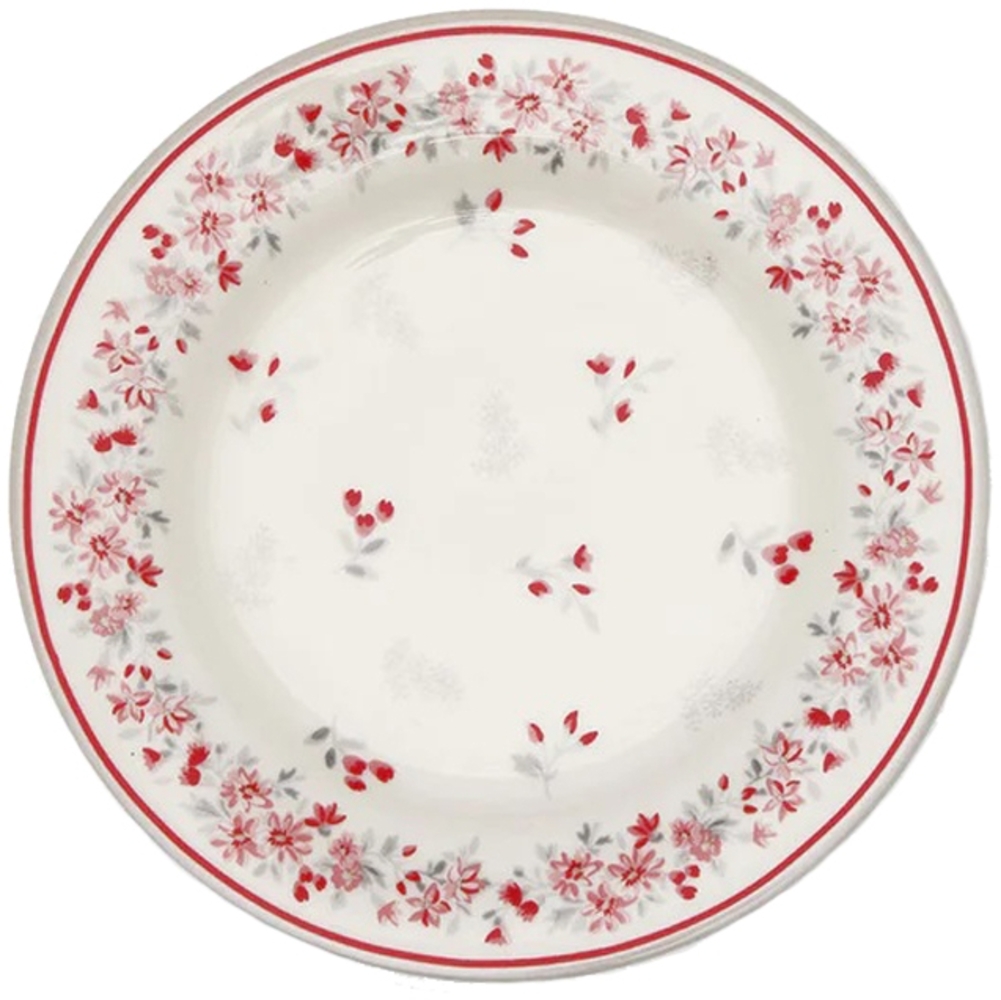 Greengate Teller klein 15 cm Emberly white Bild 1