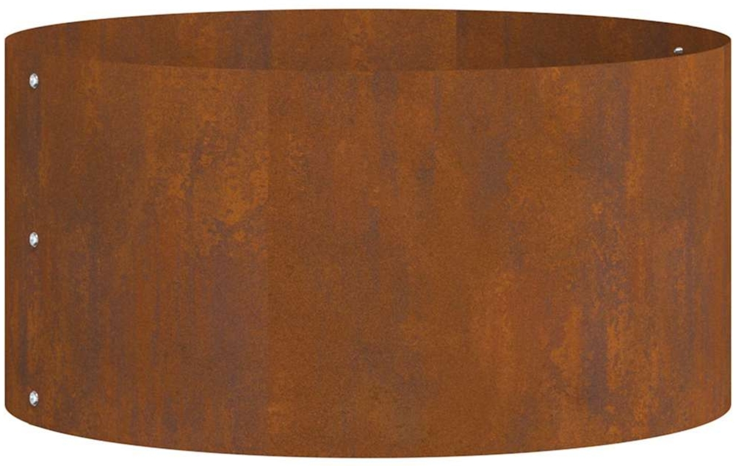 vidaXL Garten-Pflanzgefäß Braun 40 x 40 x 20 cm Wetterfeststahl 873618 Bild 1